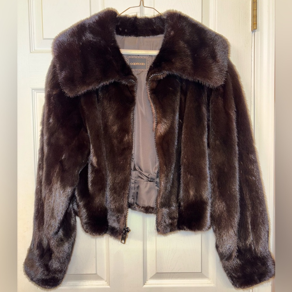 Women's Ranch Mink Coat - Picture 2 of 9